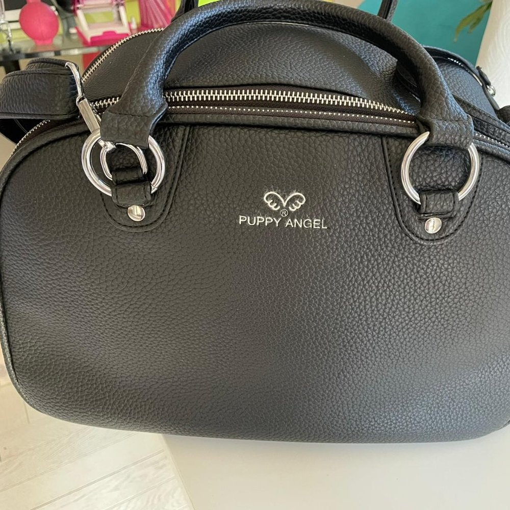 Puppy Angel - Leather Carrier